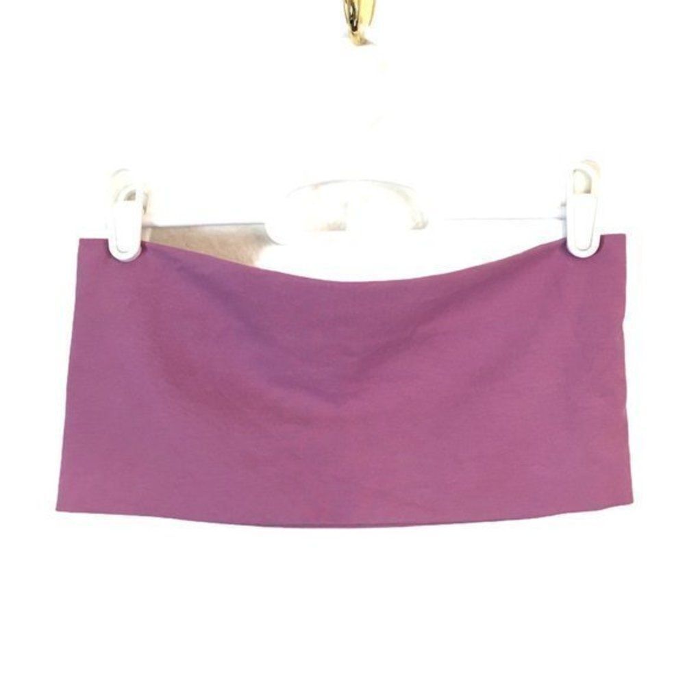 Planet Blue Life Bandeau Womens Size S Purple Cotton Spandex Blend NWOT